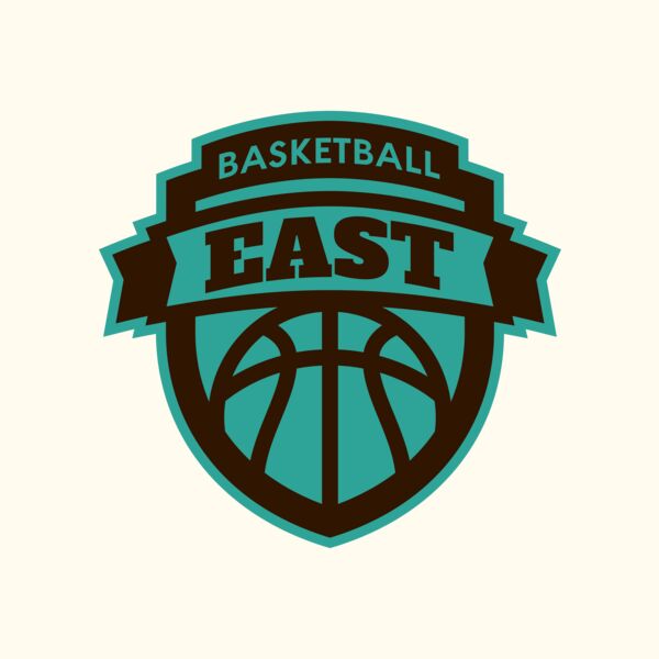 East Basketball logo template Thumbnail