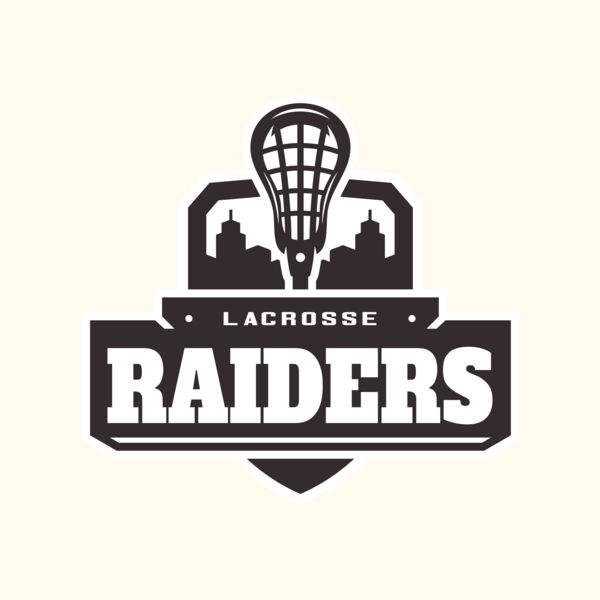 Raiders Lacrosse Logo Template Thumbnail