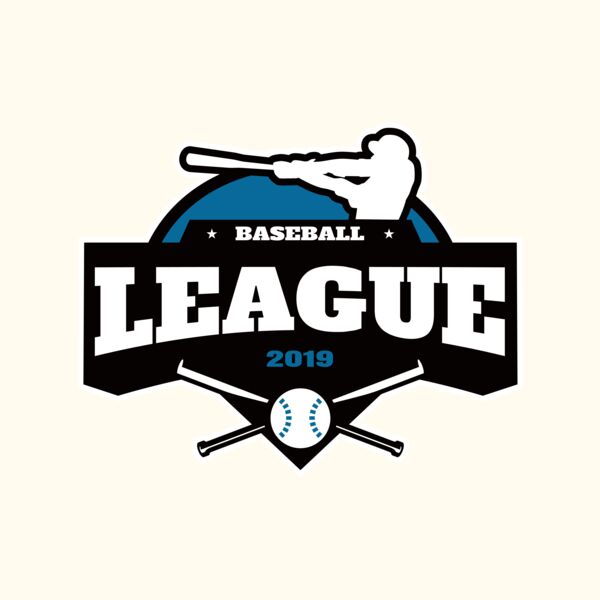 League Baseball logo 01 Thumbnail