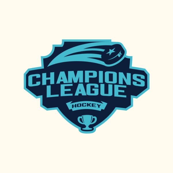 Champions League Hockey logo template 02 Thumbnail