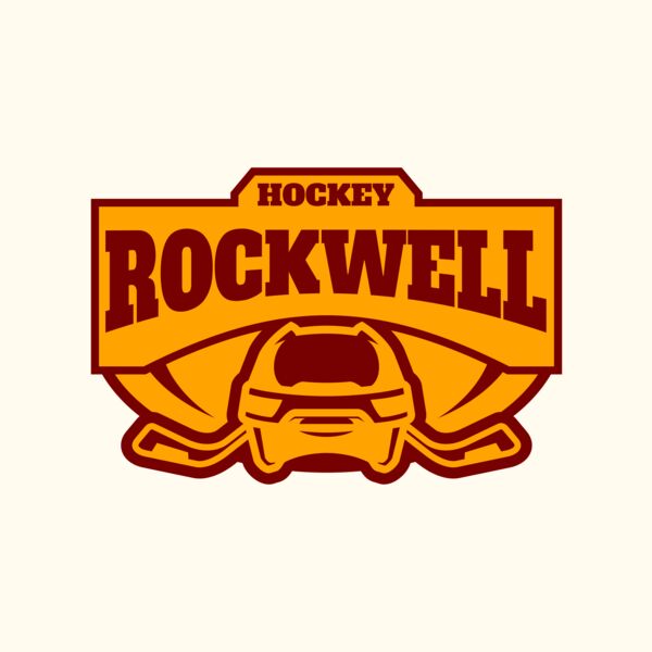 Rockwell Hockey logo template 02 Thumbnail