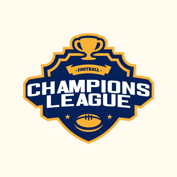 Champions League Football logo template 02 Thumbnail