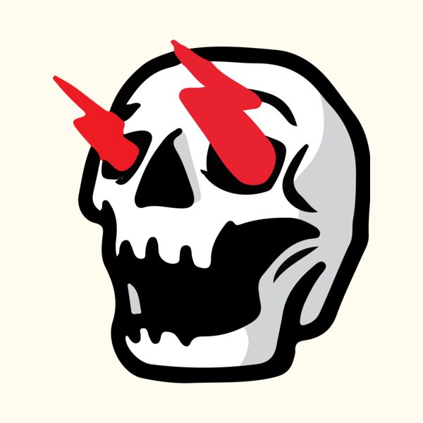 Elements Skull logo template Thumbnail