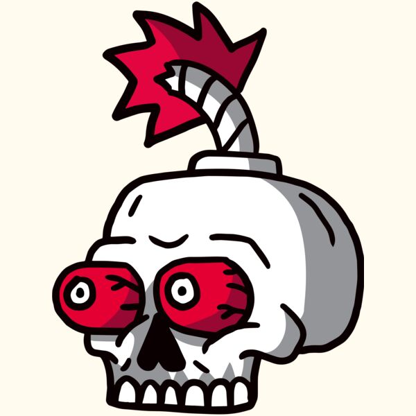 Elements Skulls logo template 85 Thumbnail