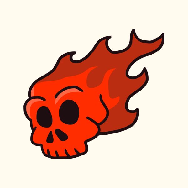 Elements Skulls logo template96 Thumbnail