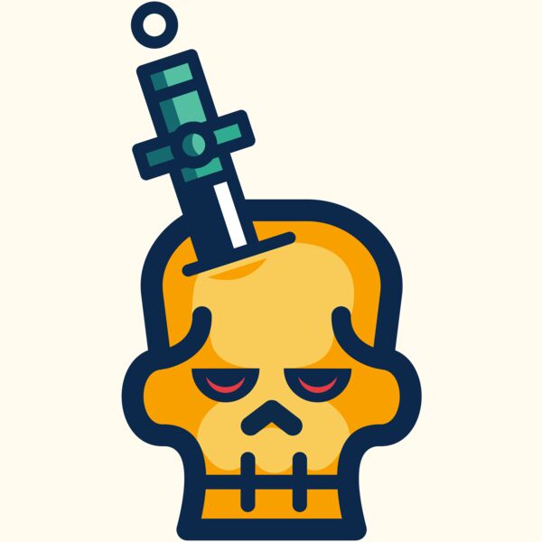 Elements Skulls logo template 153 Thumbnail