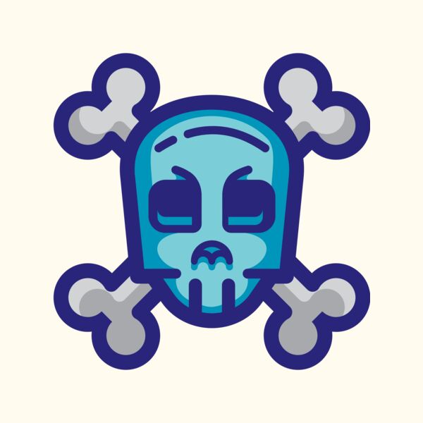 Elements Skulls logo template 161 Thumbnail