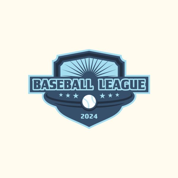 Baseball League Logo 01 Thumbnail
