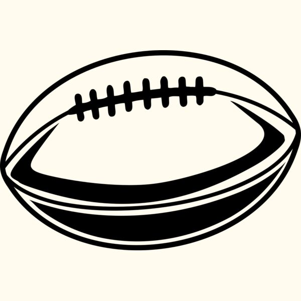 American Football   Clipart 5 Thumbnail