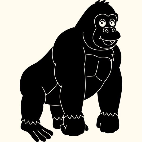Gorilla   Clipart 1 Thumbnail