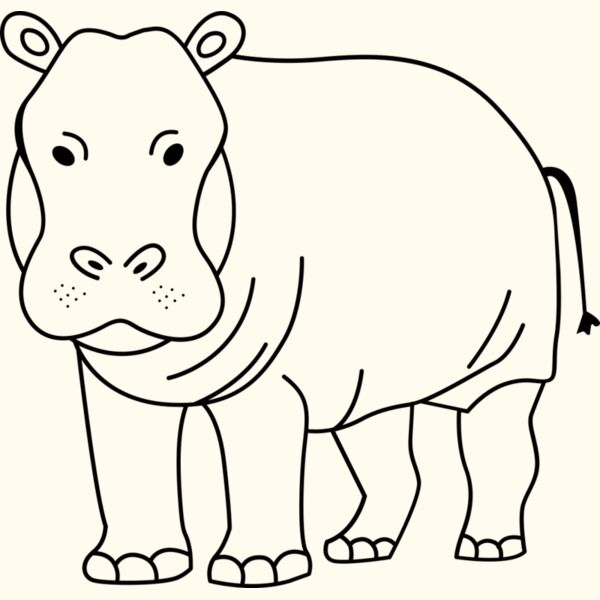 Hippopotamus   Clipart 2 Thumbnail