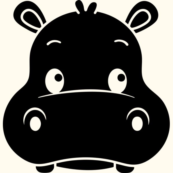 Hippopotamus   Clipart 3 Thumbnail