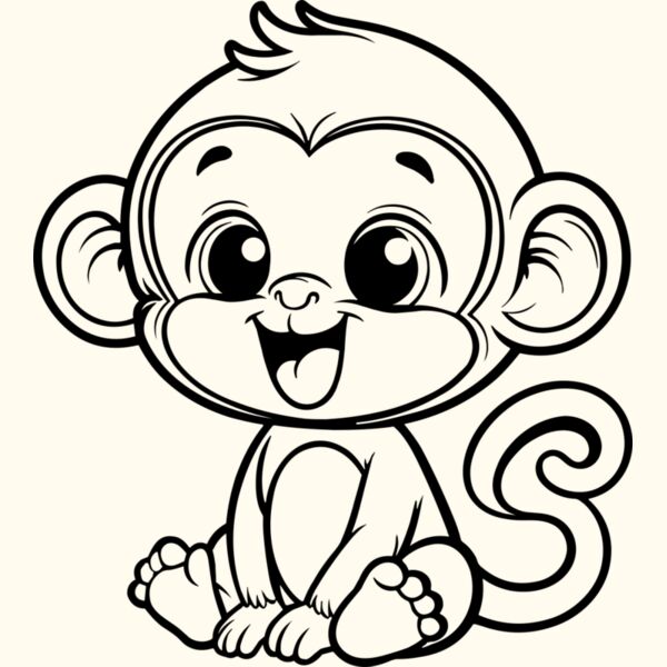 Monkey   Clipart 4 Thumbnail