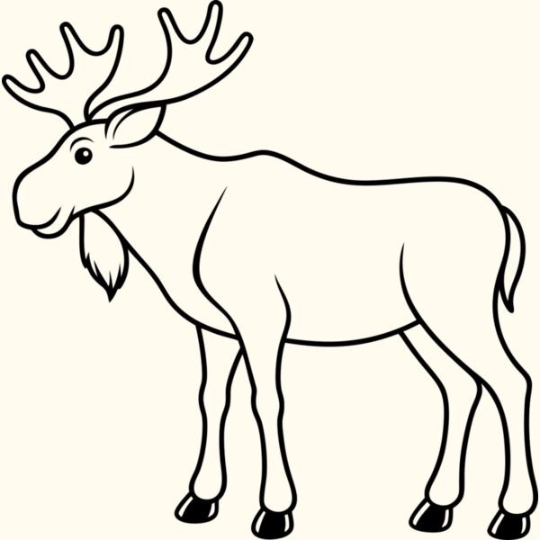 Moose   Clipart 3 Thumbnail