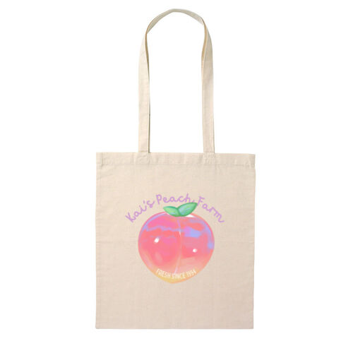 Kai's Peach Farm~ Tote Bag Thumbnail