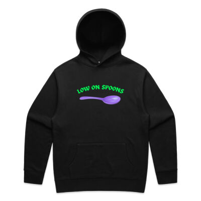 Low On Spoons Relaxed Hoodie Thumbnail