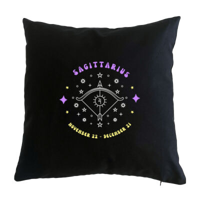 Zodiac Cushion Cover - Sagittarius Thumbnail