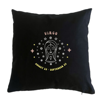 Zodiac Cushion Cover - Virgo Thumbnail