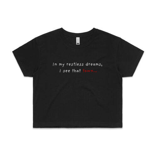 Return to Silent Hill Quote Crop Tee Thumbnail